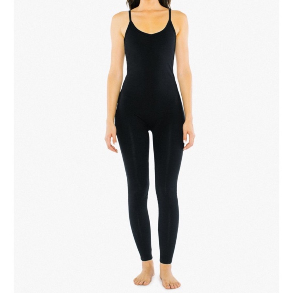 Black Spandex unitard